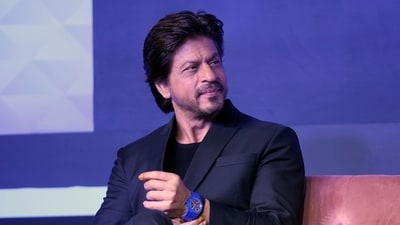 Actor Shah Rukh Khan at an event in Mumbai earlier this year. (File Photo: AP)