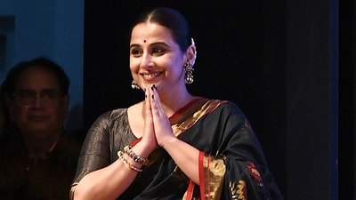 Vidya Balan recalls she sleepwalked through glamorous roles at the start of her career (AFP) Vidya Balan recalls she sleepwalked through glamorous roles at the start of her career (AFP)