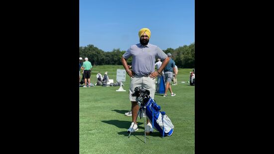 Pukhraj Singh Brar, a resident of Chandigarh (HT Photo)