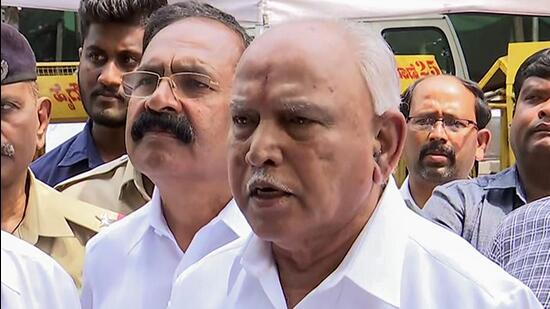 Senior BJP leader BS Yediyurappa (ANI)