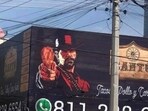Arthur Morgan's unexpected role in restaurant sign. (Image Credit: Reddit/Practical-Loss-6806)