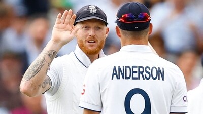 England's Ben Stokes and James Anderson (Action Images via Reuters)