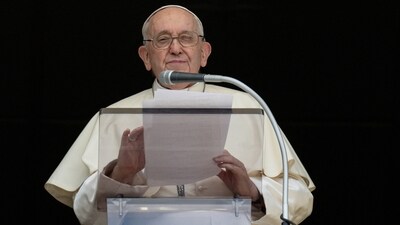 Pope Francis. (via REUTERS)