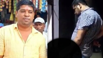 Pravesh Shukla was caught on camera urinating on a tribal man in Madhya Pradesh, Pravesh Shukla was caught on camera urinating on a tribal man in Madhya Pradesh,