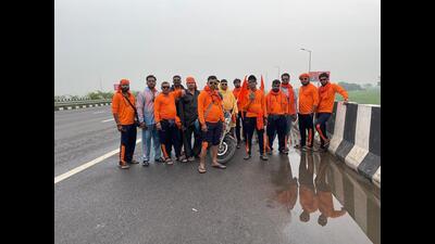 The yatra would conclude on Shivratri (July 15). (HT Photo)