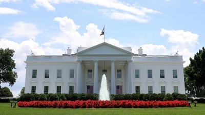 A view of the White House in Washington, US. (Reuters)