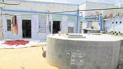 The Delhi government had made rainwater harvesting (RWH) systems mandatory in 2012 and non-compliance attracts a penalty of one-and-a-half times the water bill amount. (File) The Delhi government had made rainwater harvesting (RWH) systems mandatory in 2012 and non-compliance attracts a penalty of one-and-a-half times the water bill amount. (File)