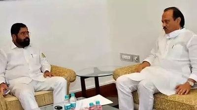 Eknath Shinde and Ajit Pawar Eknath Shinde and Ajit Pawar