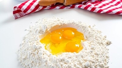 Dairy products, egg yolk: Foods high in B12 like egg yolk, dairy products, shiitake mushrooms are all beneficial for hair health and can stop graying. (Unsplash) Dairy products, egg yolk: Foods high in B12 like egg yolk, dairy products, shiitake mushrooms are all beneficial for hair health and can stop graying. (Unsplash)