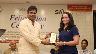 Kalikesh Singh Deo (Left). (NRAI) Kalikesh Singh Deo (Left). (NRAI)