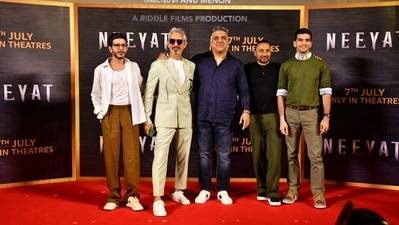 Neeyat also stars Shashank Arora, Neeraj Kabi, Ram Kapoor, Rahul Bose and Danesh Razvi. It is directed by Anu Menon and stars Vidya Balan as a detective. It will release in theatres on July 7. (Varinder Chawla) Neeyat also stars Shashank Arora, Neeraj Kabi, Ram Kapoor, Rahul Bose and Danesh Razvi. It is directed by Anu Menon and stars Vidya Balan as a detective. It will release in theatres on July 7. (Varinder Chawla)