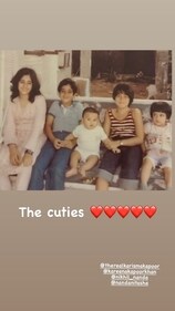 Neetu Kapoor shared this unseen picture on Tuesday. Neetu Kapoor shared this unseen picture on Tuesday.