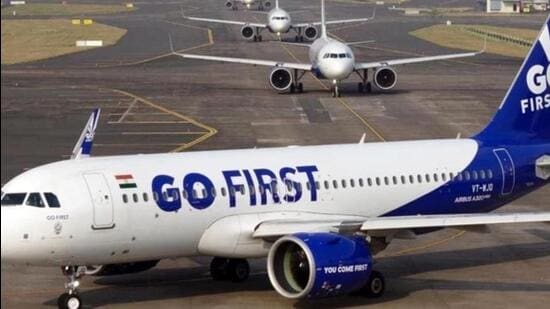 Go first airlines (Representative Photo)