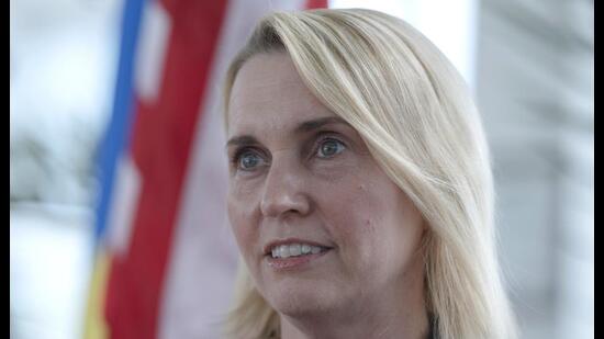 US ambassador to Kyiv, Bridget Brink positioned India’s role in the crisis in the context of PM Narendra Modi’s successful state visit to the US and President Joe Biden’s description of the US-India partnership as among the most consequential in the world (AP)