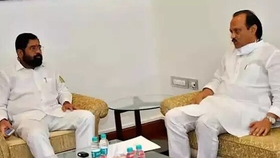 Eknath Shinde and Ajit Pawar