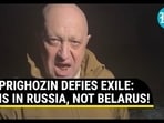 PRIGOZHIN DEFIES EXILE: IS IN RUSSIA, NOT BELARUS!