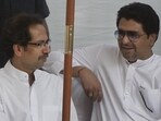 Raj Thackeray (right), a bitter rival of Shiv Sena (UBT) chief and former Maharashtra chief minister Uddhav Thackeray. (Hindustan Times) Raj Thackeray (right), a bitter rival of Shiv Sena (UBT) chief and former Maharashtra chief minister Uddhav Thackeray. (Hindustan Times)