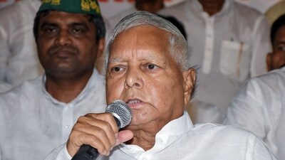 Rashtriya Janata Dal (RJD) chief Lalu Prasad Yadav. (ANI)
