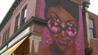 Detroit is still evolving, mostly in terms of its street art (AP Photo/Mike Householder) (AP)