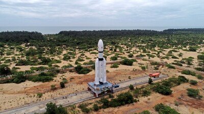 The first moon rocket, Chandrayaan-1, was launched in 2008, and was successfully inserted into lunar orbit. (Twitter/ISRO) The first moon rocket, Chandrayaan-1, was launched in 2008, and was successfully inserted into lunar orbit. (Twitter/ISRO)