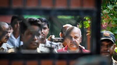 Former Delhi deputy chief minister and Aam Aadmi Party leader Manish Sisodia. (Raj K Raj/ HT Photo)