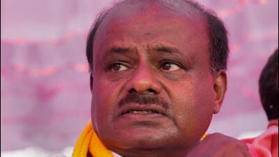HD Kumaraswamy demands expulsion of agriculture minister after the suicide attempt of KSRTC driver over his transfer. (PTI) HD Kumaraswamy demands expulsion of agriculture minister after the suicide attempt of KSRTC driver over his transfer. (PTI)