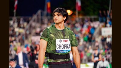 Olympian Neeraj Chopra recently defended his title at the Lausanne Diamond League. (Photo: ANI) Olympian Neeraj Chopra recently defended his title at the Lausanne Diamond League. (Photo: ANI)