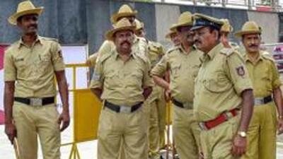 Police receives hoax bomb call at Bengaluru’s Azam Mosque. (PTI) Police receives hoax bomb call at Bengaluru’s Azam Mosque. (PTI)