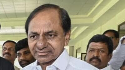 Suspense prevails over the attendance of K Chandrasekhar Rao at Prime Minister Narendra Modi’s official programmes (PTI) Suspense prevails over the attendance of K Chandrasekhar Rao at Prime Minister Narendra Modi’s official programmes (PTI)