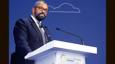UK Foreign Secretary James Cleverly took to Twitter to declare that the safety of the staff at India’s diplomatic mission in the country is paramount. (AFP File Photo)
