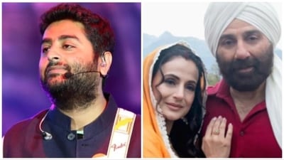 Singer Arijit Singh has sung several chartbuster songs such as Kabhi Jo Badal Barse and Ae Dil Hai Mushkil. Ameesha Patel and Sunny Deol in a still from Gadar 2 (right). Singer Arijit Singh has sung several chartbuster songs such as Kabhi Jo Badal Barse and Ae Dil Hai Mushkil. Ameesha Patel and Sunny Deol in a still from Gadar 2 (right).
