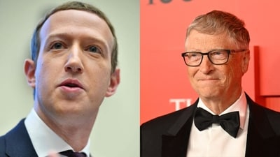 Meta CEO Mark Zuckerberg and Microsoft founder Bill Gates. Meta CEO Mark Zuckerberg and Microsoft founder Bill Gates.