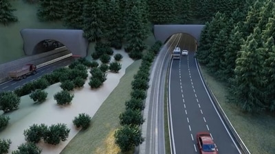 The 6-lane Greenfield Raipur - Visakhapatnam corridor will have animal passes.