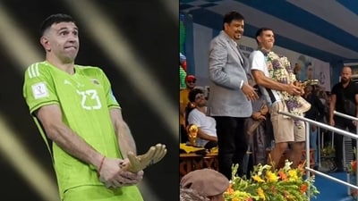 Martinez said that he wants to return to play in India with Messi. Martinez said that he wants to return to play in India with Messi.