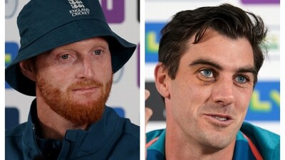 Ben Stokes and Pat Cummins