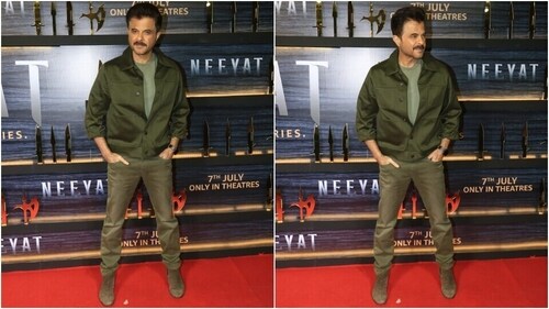 Anil Kapoor looks dapper at Neeyat screening. (HT Photo/Varinder Chawla) Anil Kapoor looks dapper at Neeyat screening. (HT Photo/Varinder Chawla)