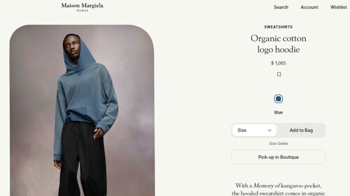 The price of the sweatshirt Shah Rukh Khan wore for his arrival in Mumbai. (maisonmargiela.com) The price of the sweatshirt Shah Rukh Khan wore for his arrival in Mumbai. (maisonmargiela.com)