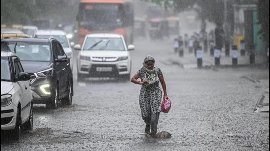 At Rajinder Nagar in New Delhi on Thursday. (Sanchit Khanna/HT Photo)