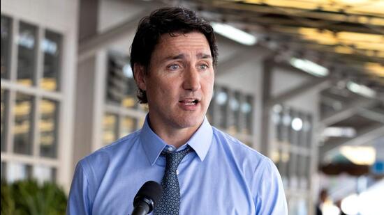 Canada's Prime Minister Justin Trudeau said Canada has freedom of expression but will always push back against violence and extremism in all forms (REUTERS File)
