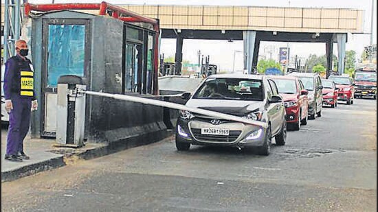 Warring said the agreements for toll collection were signed by the SAD-BJP government. (HT File Photo)