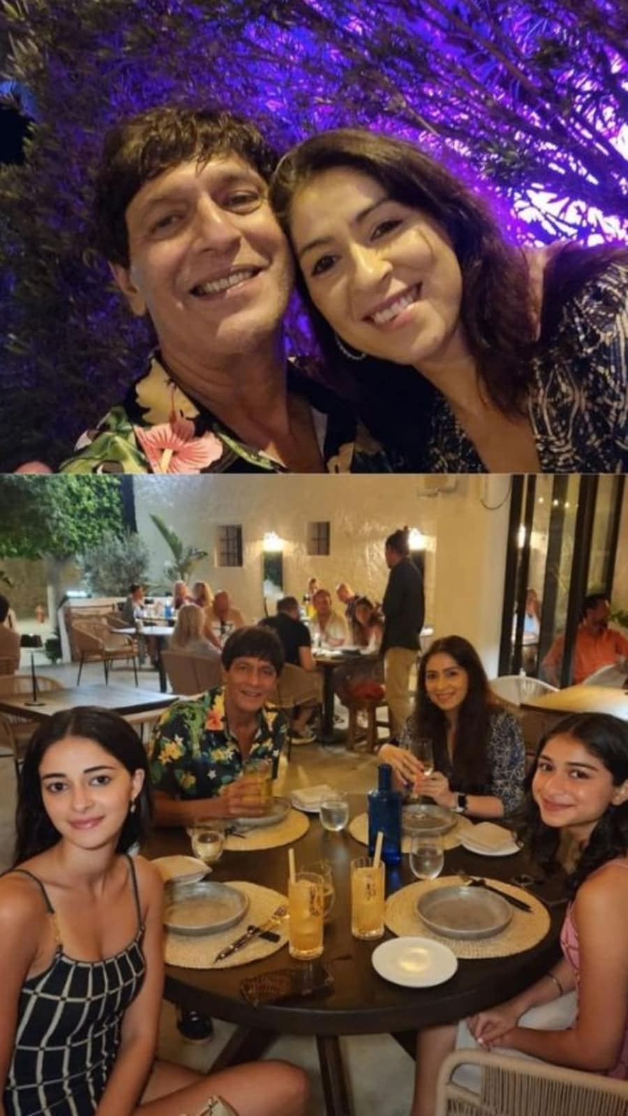 ananya_panday_family_dinner_in_spain