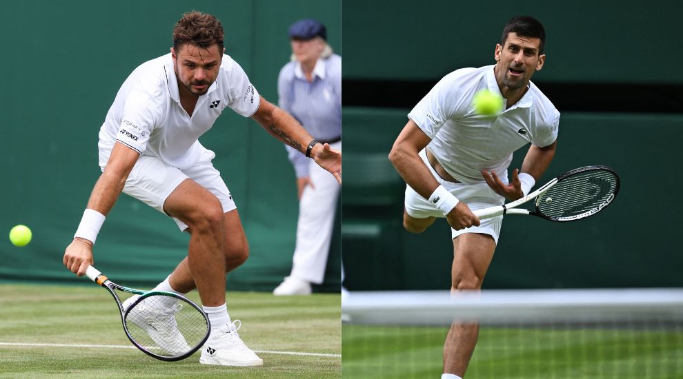 Stan Wawrinka was asked about his upcoming Wimbledon match against Novak Djokovic.