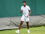 The 15-year-old Dhamne beat his opponent from Turkey 6-2, 6-7 (5), 10-8 in the second and final qualifying round. The 15-year-old Dhamne beat his opponent from Turkey 6-2, 6-7 (5), 10-8 in the second and final qualifying round.