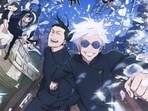Satoru Gojo, Geto Suguru, and Shoko Ieri are back with the second season of Jujutsu Kaisen!(Twitter/animejujutsu)
