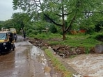 According to the police, the man identified as Narayana was washed away on Thursday. (HT/Image for representation)