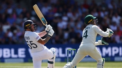 Stokes smashed 80 runs in 108 balls, hitting six fours and five sixes.&nbsp; (Action Images via Reuters)