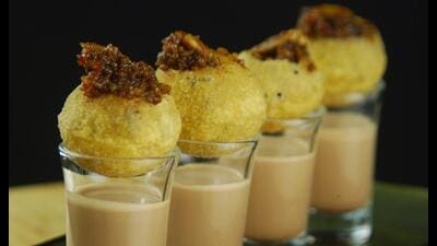 Choco Golgappa Espresso Shots by Chef Sanjeev Kapoor Choco Golgappa Espresso Shots by Chef Sanjeev Kapoor