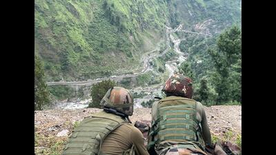Convoys of Amarnath pilgrims pass this 70 km stretch for their onward and return journeys from Jammu and Srinagar. (HT Photo) Convoys of Amarnath pilgrims pass this 70 km stretch for their onward and return journeys from Jammu and Srinagar. (HT Photo)