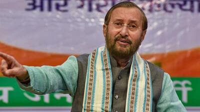 Former union minister and senior party leader Prakash Javadekar has been made election in charge of Telangana. (PTI Photo) Former union minister and senior party leader Prakash Javadekar has been made election in charge of Telangana. (PTI Photo)