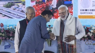 Prime Minister Narendra Modi on Friday will visit two states - Chhattisgarh and Uttar Pradesh. He will lay the foundation stone and dedicate multiple projects to Chhattisgarh's Raipur and flag off Vande Bharat trains at Gorakhpur railway station. (PTI) Prime Minister Narendra Modi on Friday will visit two states - Chhattisgarh and Uttar Pradesh. He will lay the foundation stone and dedicate multiple projects to Chhattisgarh's Raipur and flag off Vande Bharat trains at Gorakhpur railway station. (PTI)